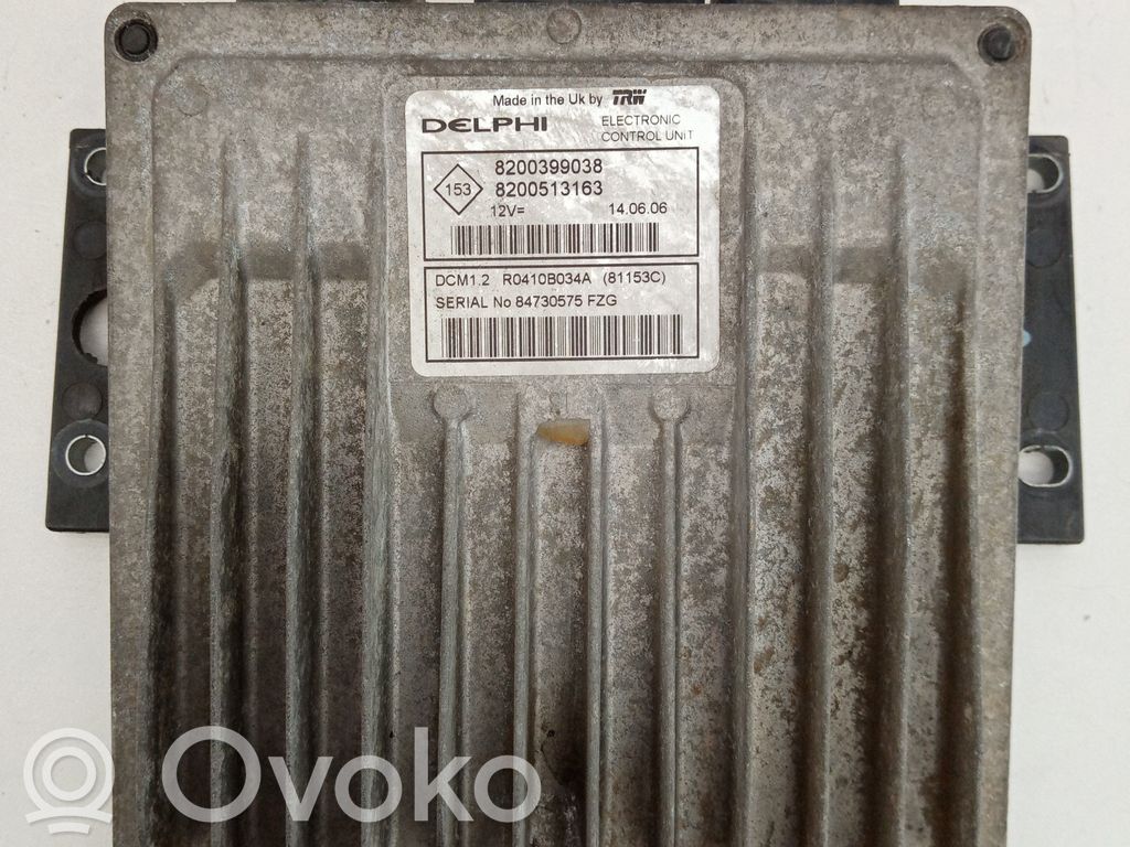 Dzinēja vadības bloks   8200399038,8200513163,DELPHI