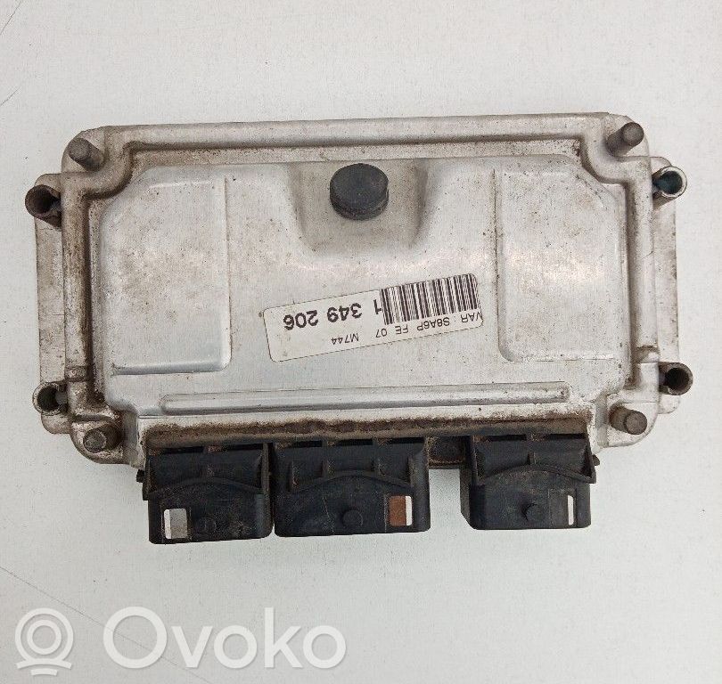 Engine control unit/module   0261206246,9637838780,BOSCH,M744