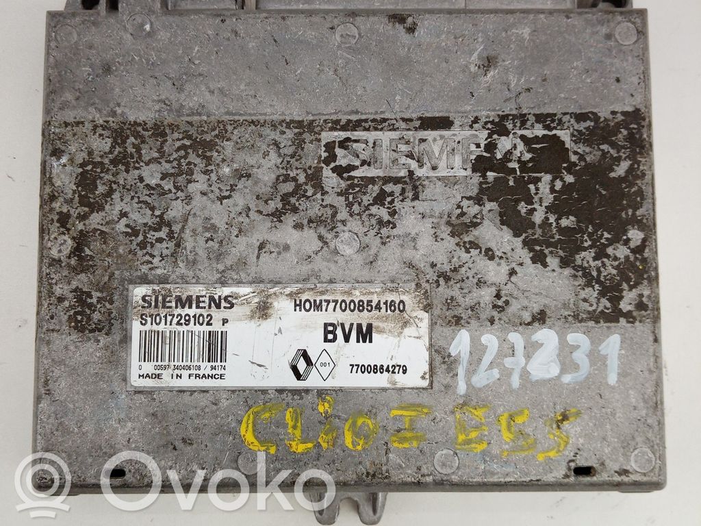Renault Clio I Engine control unit/module 