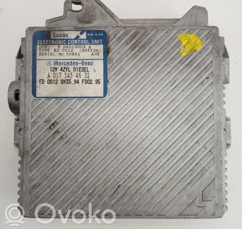 Engine control unit/module   017,32,545,DCUR04010009A,LUCAS