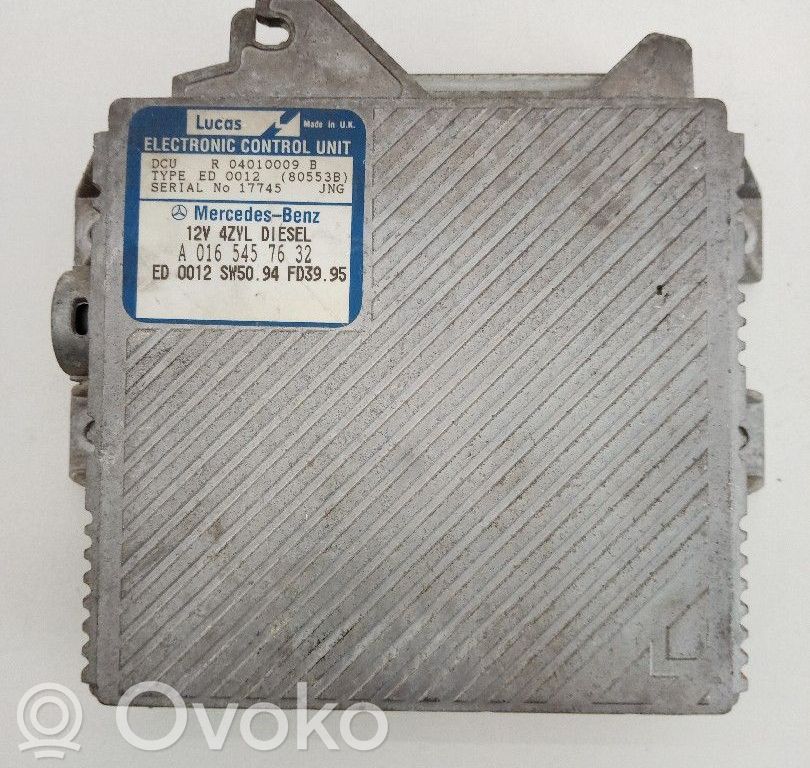 Engine control unit/module   016,32,545,76,DCUR04010009B,LUCAS