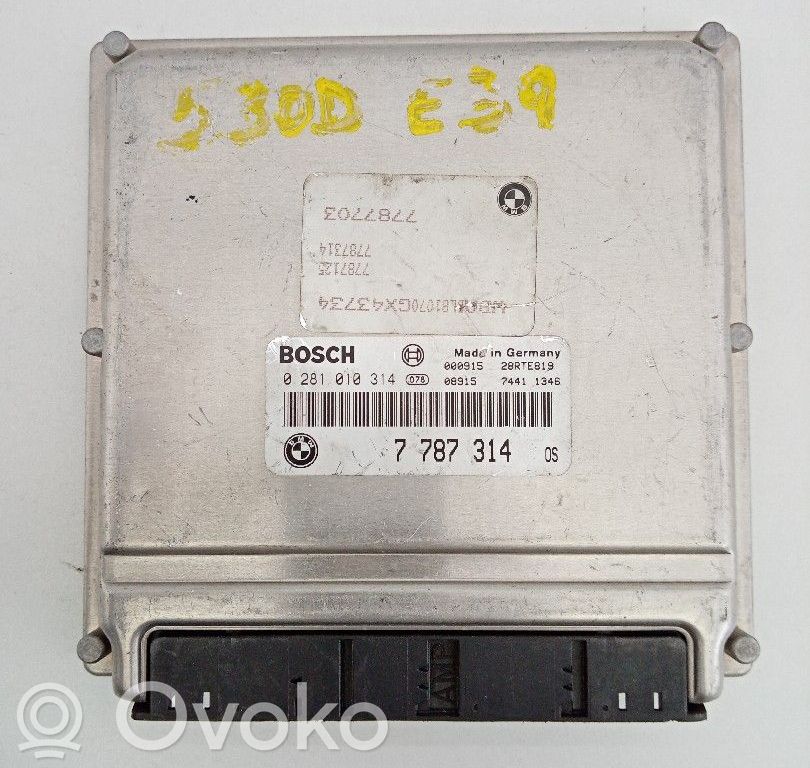 BMW 5 E39 Unitate/modul de control motor 