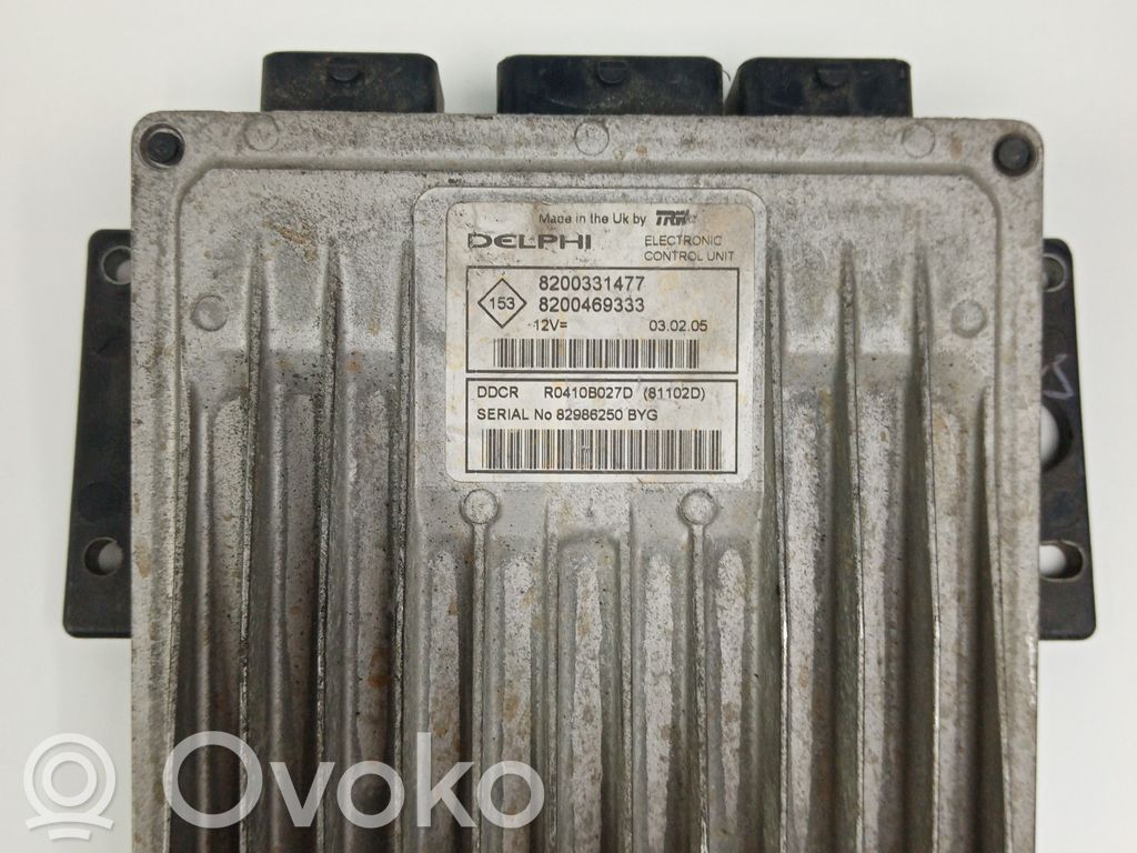 Engine control unit/module   8200331477,8200469333,DELPHI