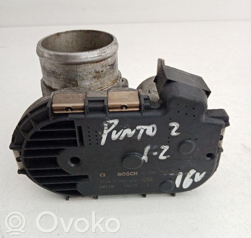 Fiat Punto (188) Sähköinen kaasuttimen ilmaläppärunko 