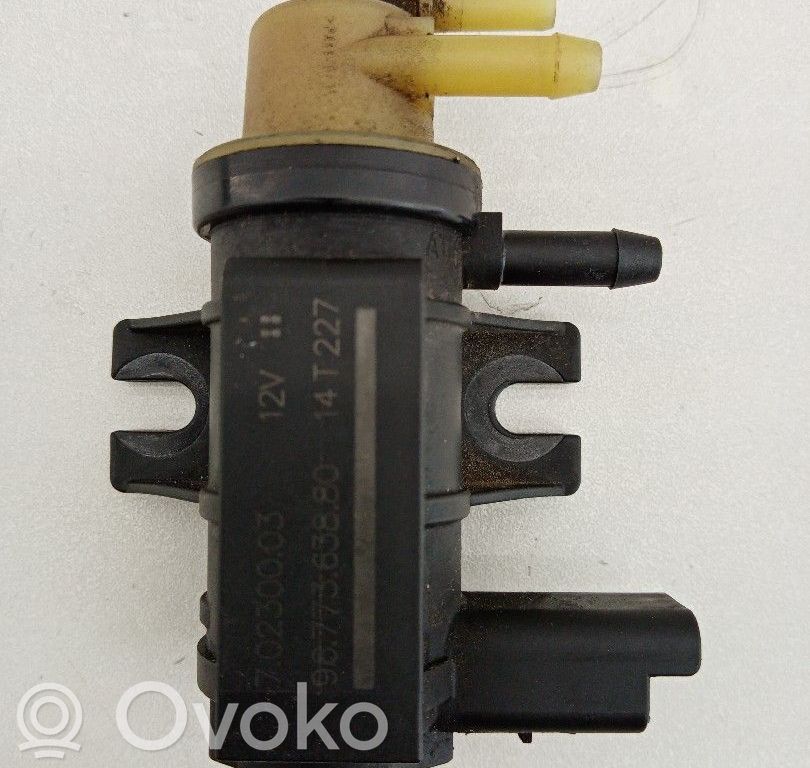 Electroválvula del turbo   9677363880,14T227,70230003