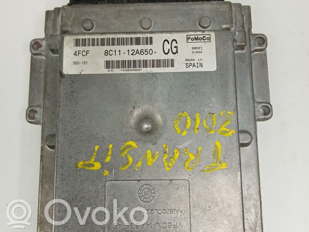 Engine control unit/module   8C1112A650CG,4FCFDCU101,FOMOCO