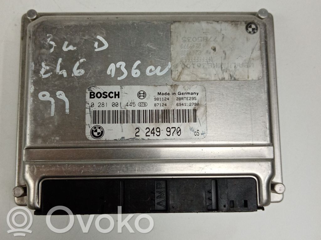 Motorsteuergerät/-modul   0281001445,2249970,BOSCH