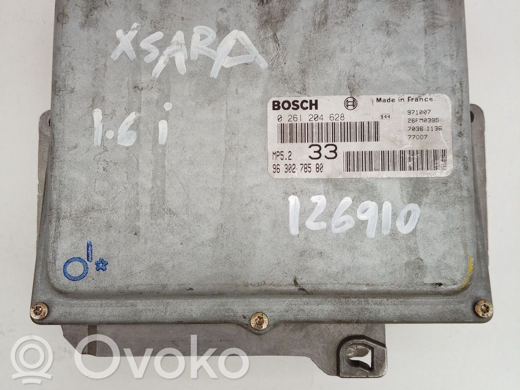 Citroen Xsara Engine control unit/module 
