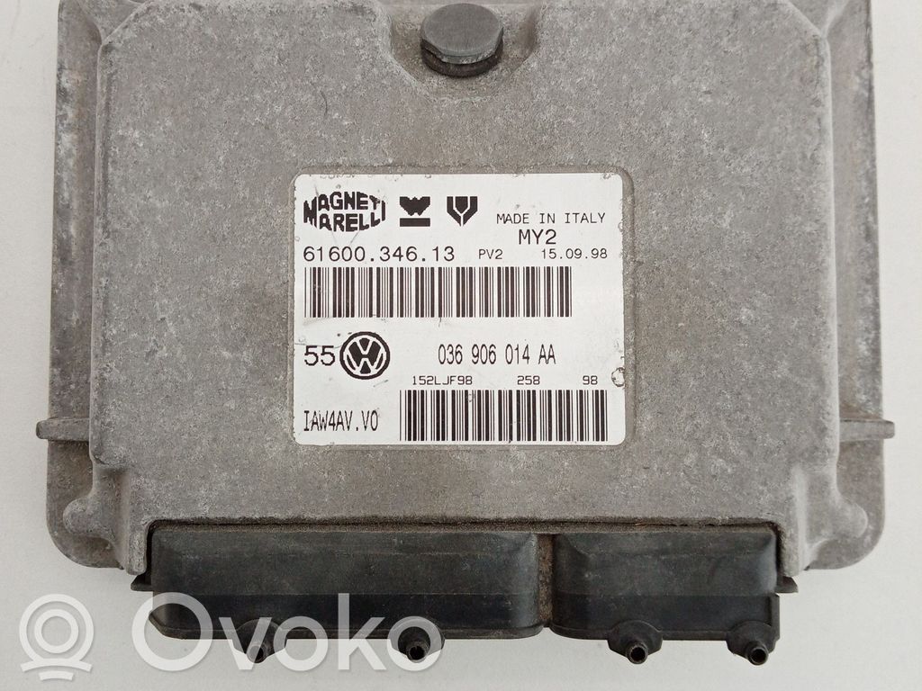 Engine control unit/module   6160034613,036906014AA,PV2