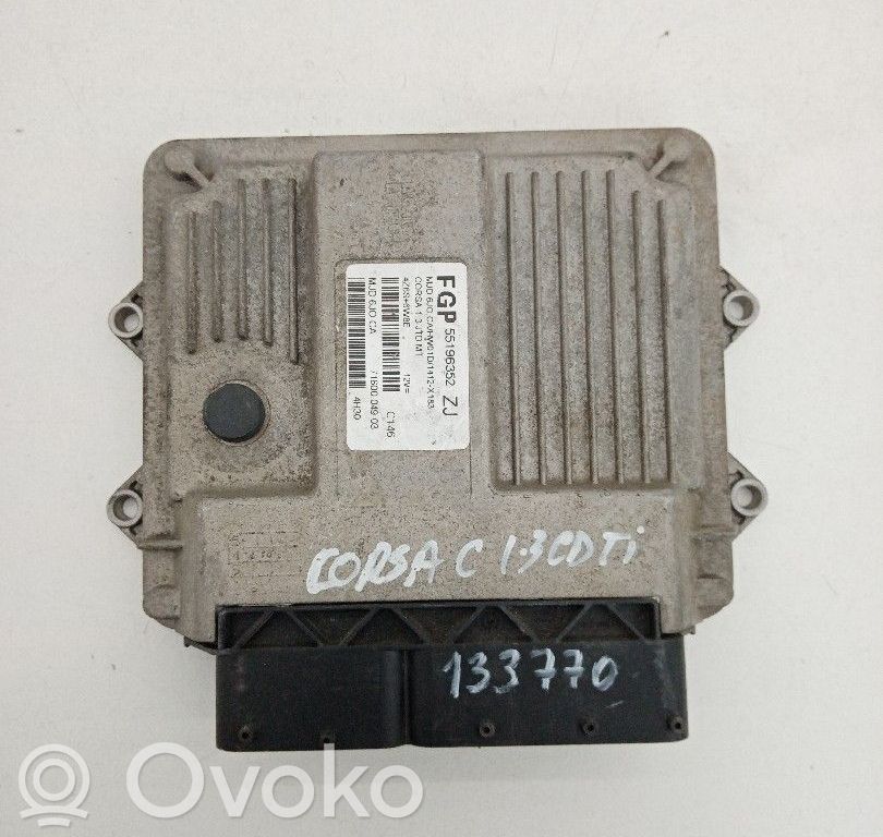 Engine control unit/module   5519352,MAGNETMARELLI,MJD6JOCA,ZJ