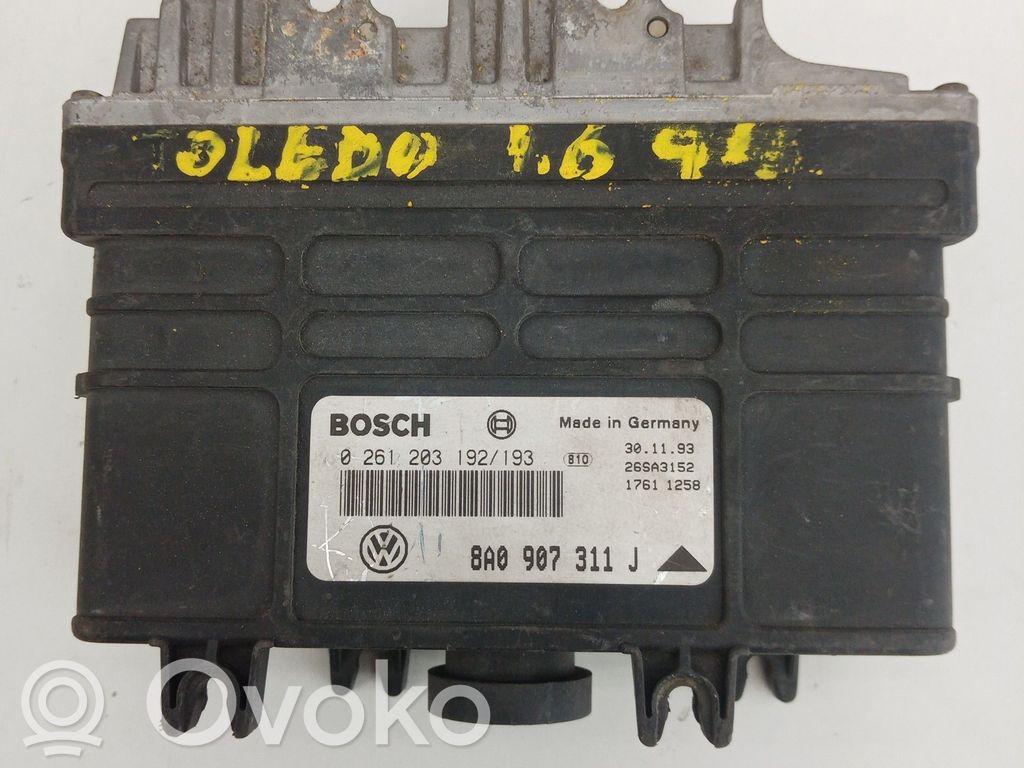Seat Toledo I (1L) Moottorin ohjainlaite/moduuli 