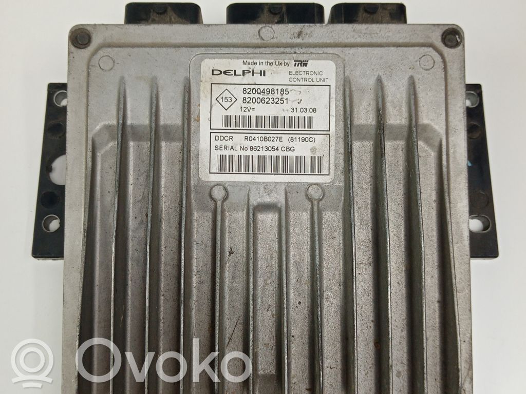 Engine control unit/module   8200498185,8200623251DELPHI,R0410B027E