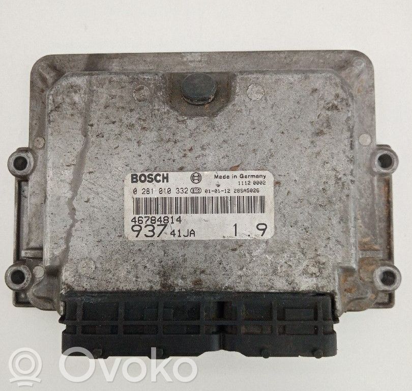 Alfa Romeo 147 Sterownik / Moduł ECU 