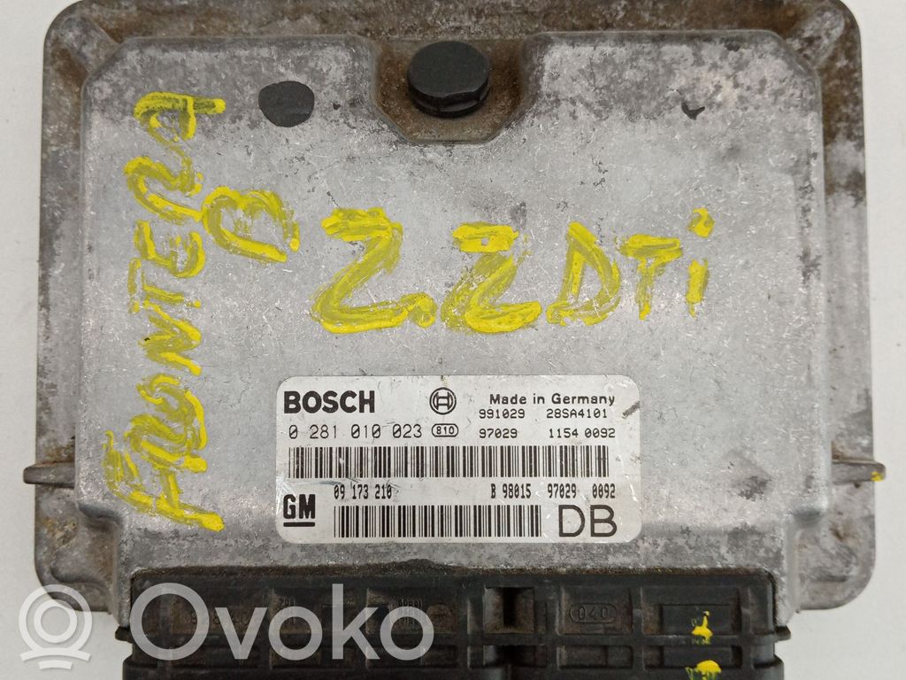 Opel Frontera B Engine control unit/module 