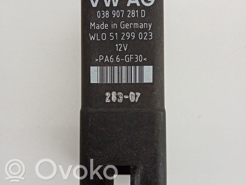 Otras unidades de control/módulos   038907281D,WL051299023