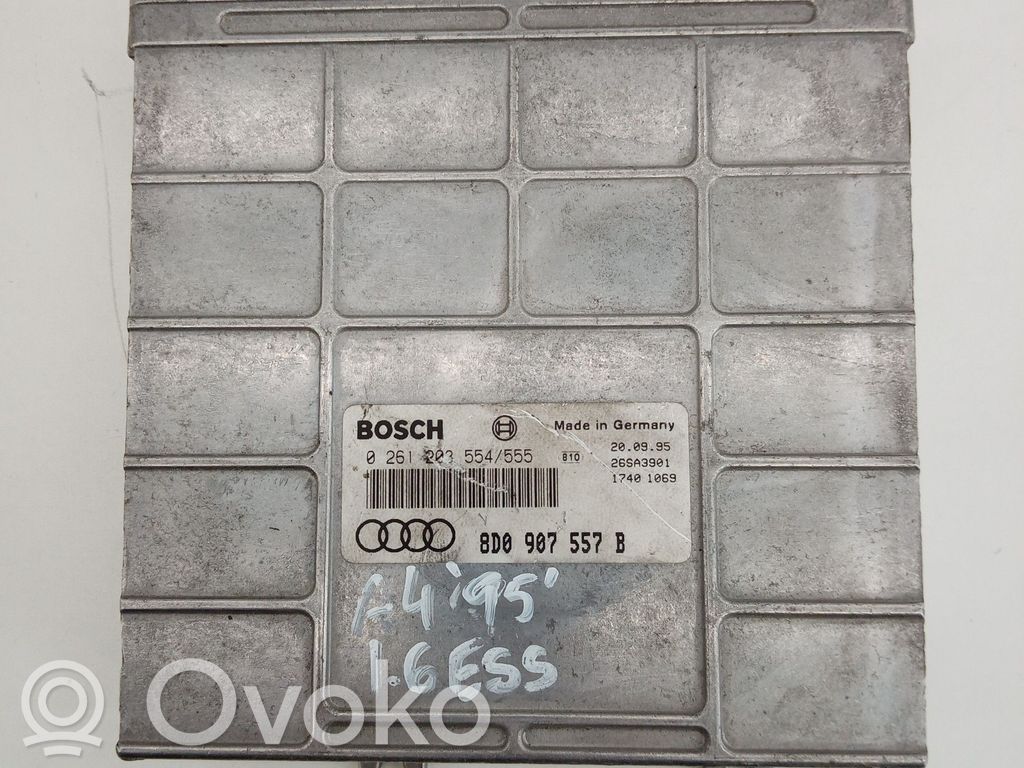 Engine control unit/module   8D0,0261203554,555,557,907