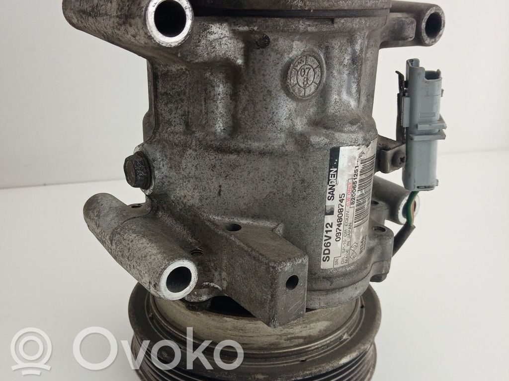 Air conditioning (A/C) compressor (pump)   8200651251,SD6V12