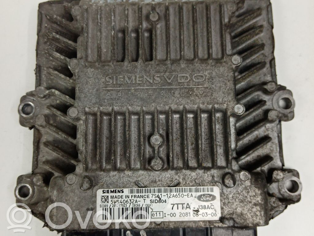 Unidad de control/módulo del motor   5WS40632AT,7TTAJ38AC