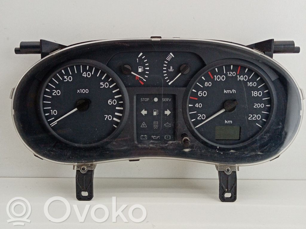 Renault Clio II Speedometer (instrument cluster) 