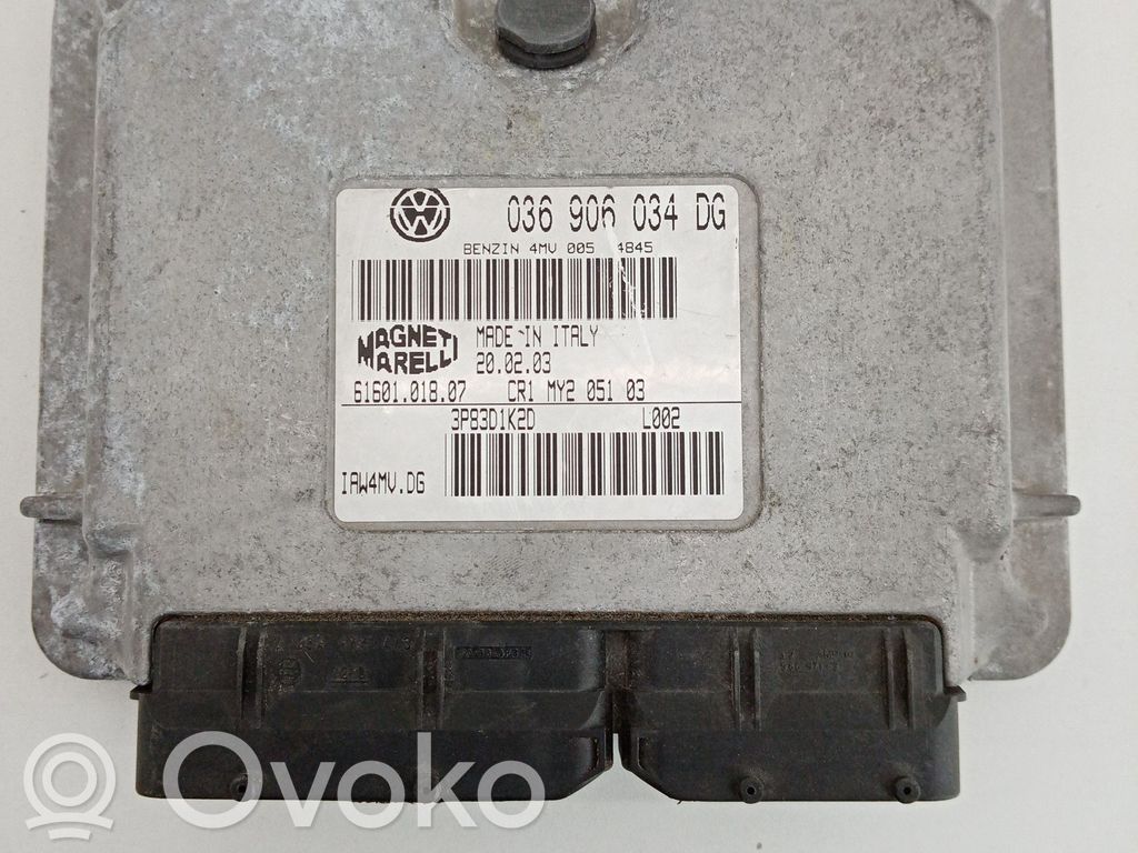 Engine control unit/module   036906034DG,6160101807