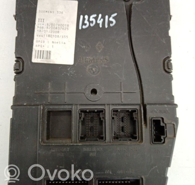 Muut ohjainlaitteet/moduulit   8200780018,8200837625,SIEMENS,U118400150K