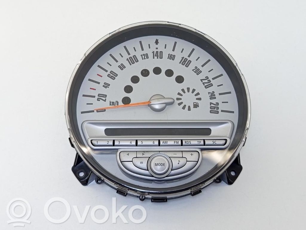 Mini One - Cooper Coupe R56 Velocímetro (tablero de instrumentos) 