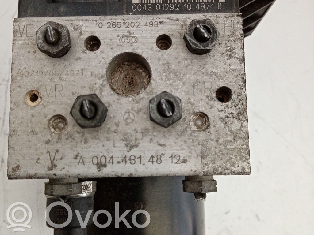 ABS Pump   0265202493,A0044314812