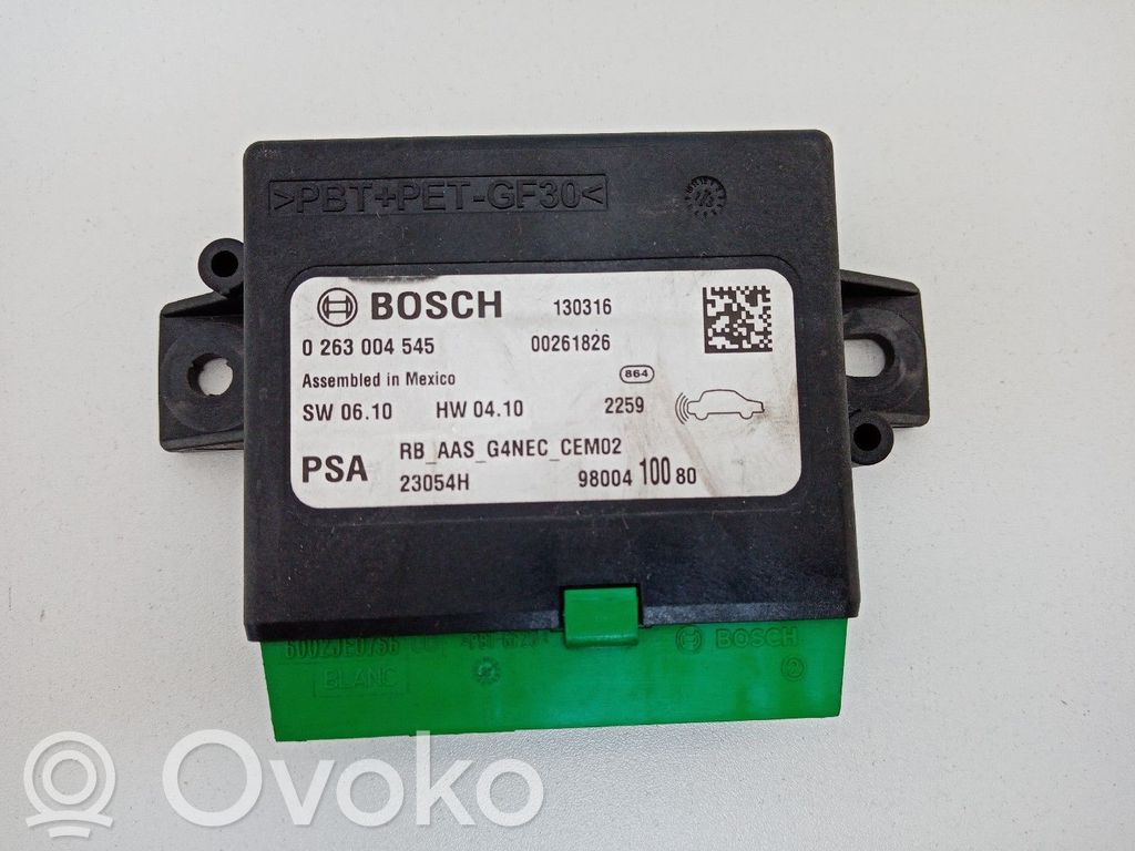 Muut ohjainlaitteet/moduulit   9800410080,0263004545,BOSCH