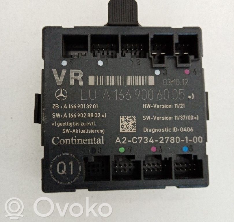 Mercedes-Benz A W176 Muut ohjainlaitteet/moduulit 