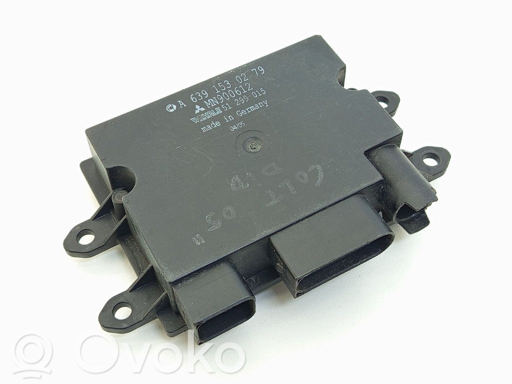 Other control units/modules   MN900612,A6391530279,WEHRLE