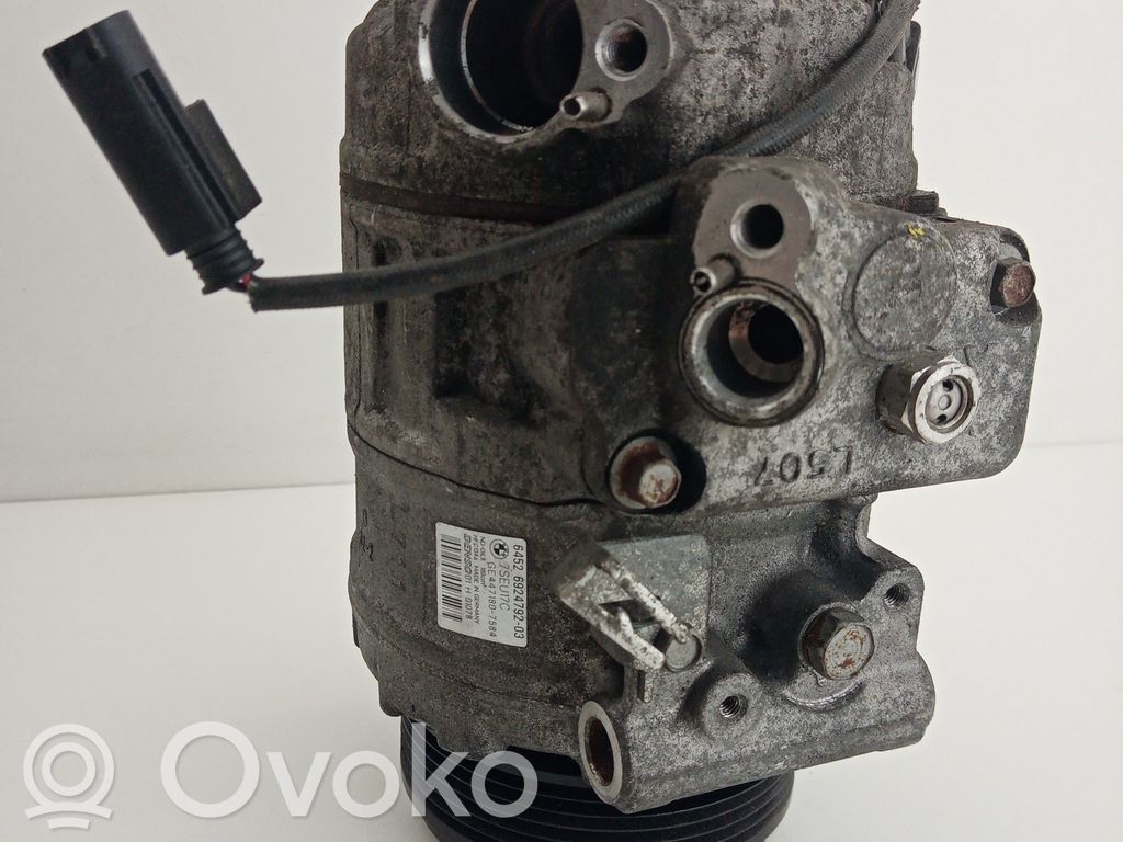 Air conditioning (A/C) compressor (pump)   645692479203,7SEU17C,GE4471807584