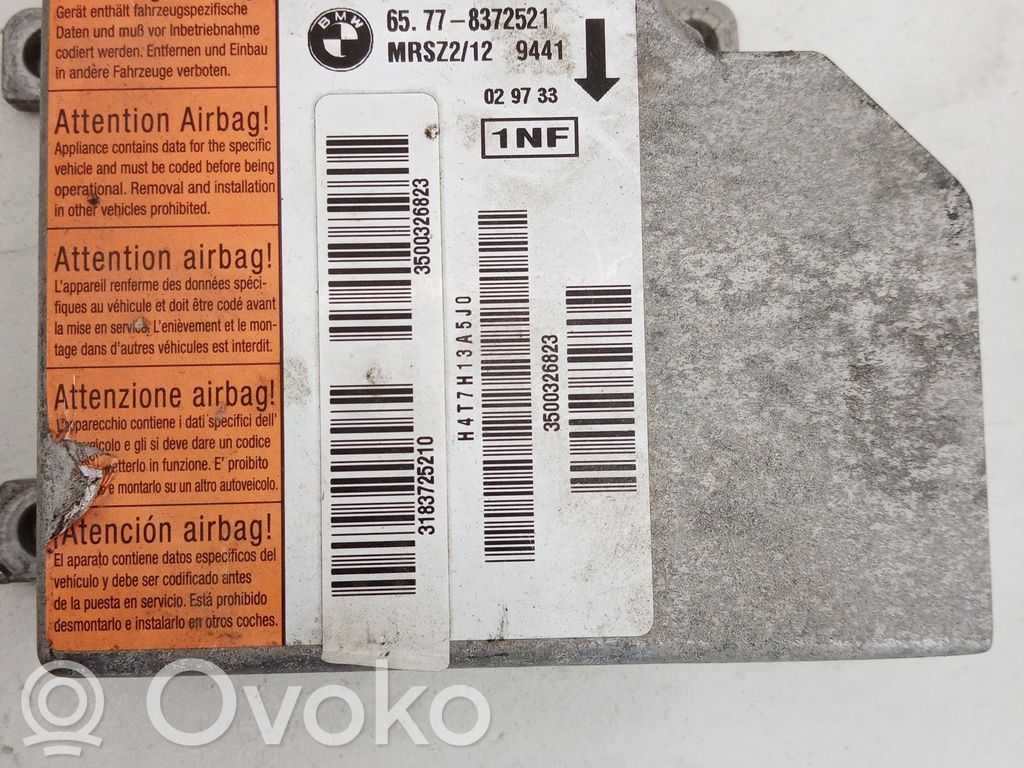 Sterownik / Moduł Airbag   65778372521,129441,1NF,MRSZ2