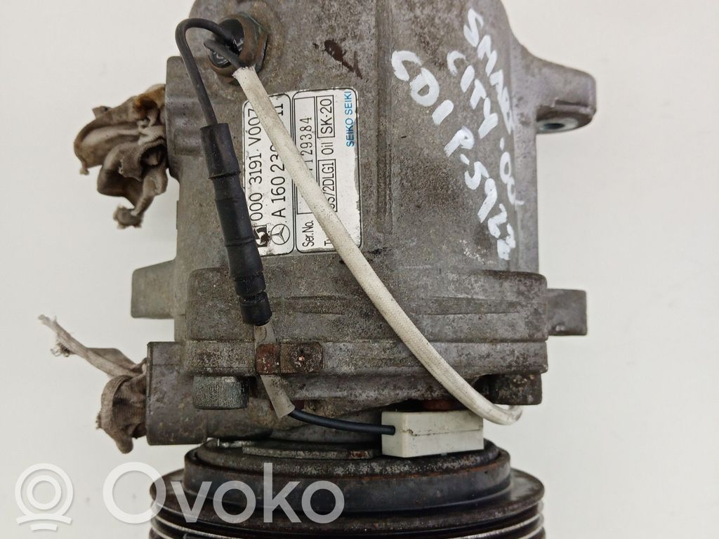 Smart ForTwo I Air conditioning (A/C) compressor (pump) 