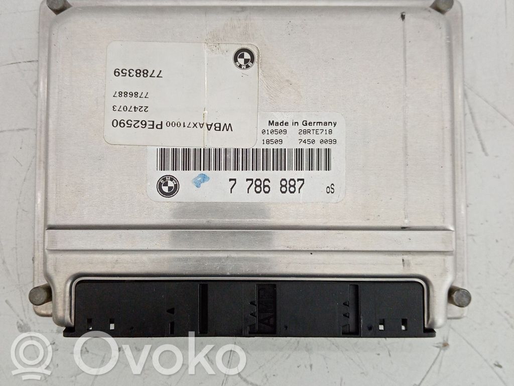 Блок управления двигателя   7786887,28RTE718,7788359