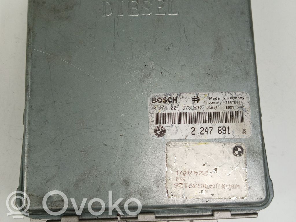 Variklio valdymo blokas   0281001373,2247891,97091028RTE044,BOSCH