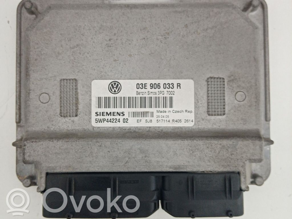 Volkswagen Polo IV 9N3 Unitate/modul de control motor 