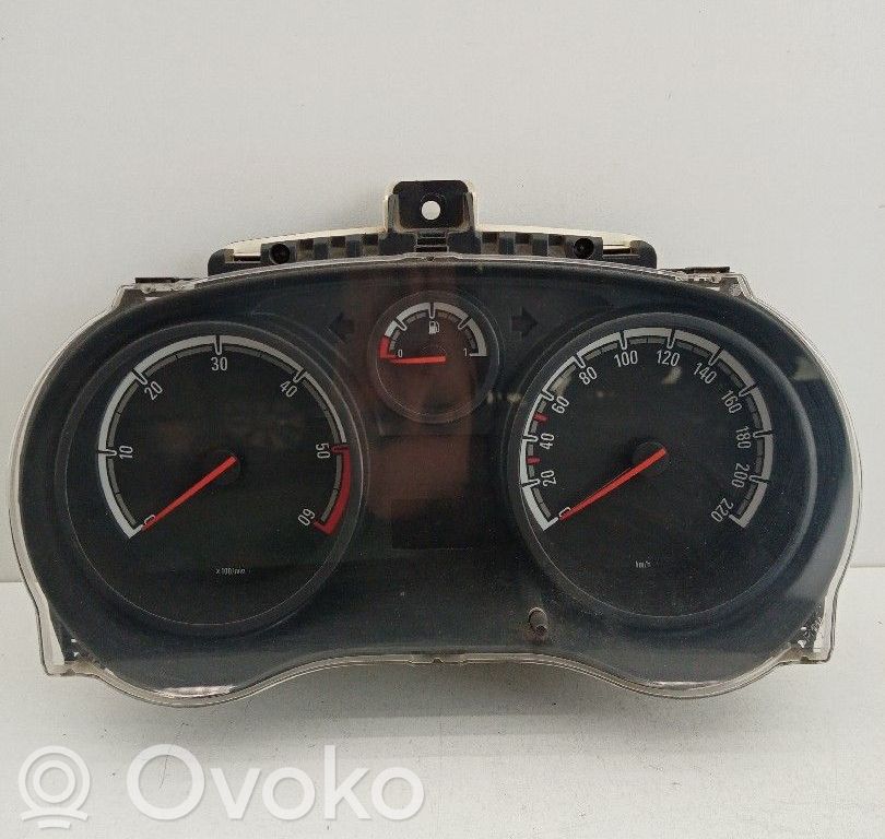 Opel Corsa D Spidometrs (instrumentu panelī) 