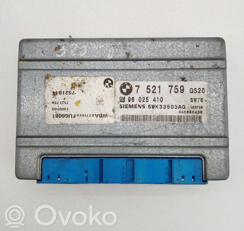 Блок управления ABS   7521759GS20,5WK33503AG,96025410