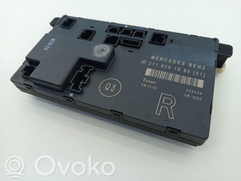 Other control units/modules   2118201685,211820168501,355556