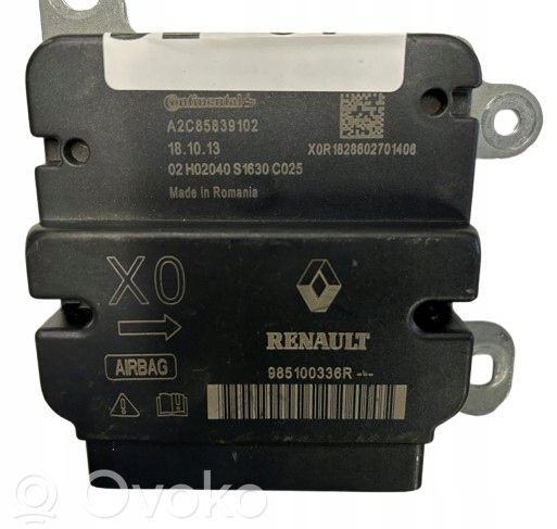 Dacia Dokker Airbag control unit/module 