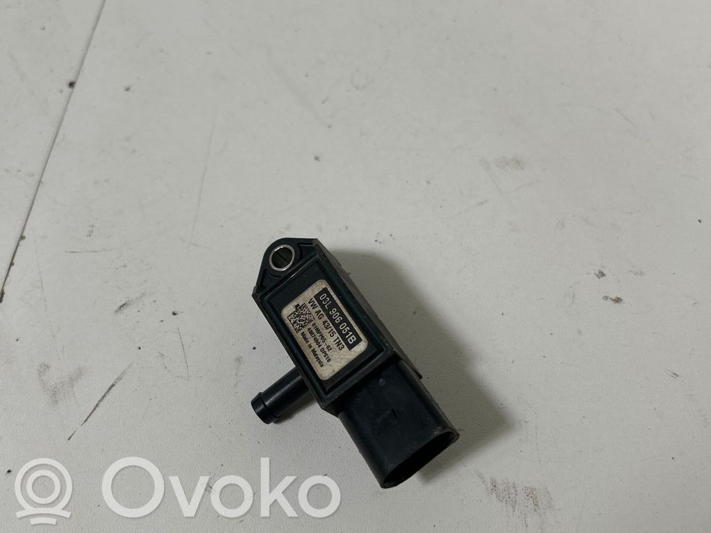 Skoda Superb B8 (3V) Exhaust gas pressure sensor 