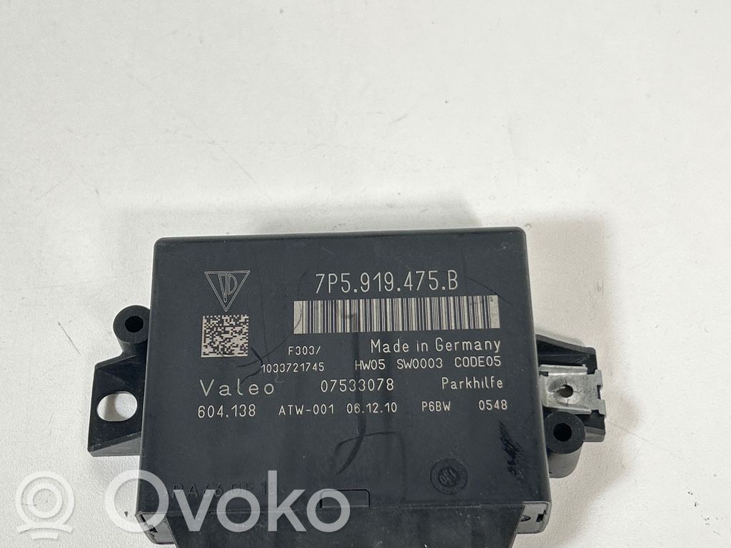 Porsche Cayenne (92A) Parking PDC control unit/module 