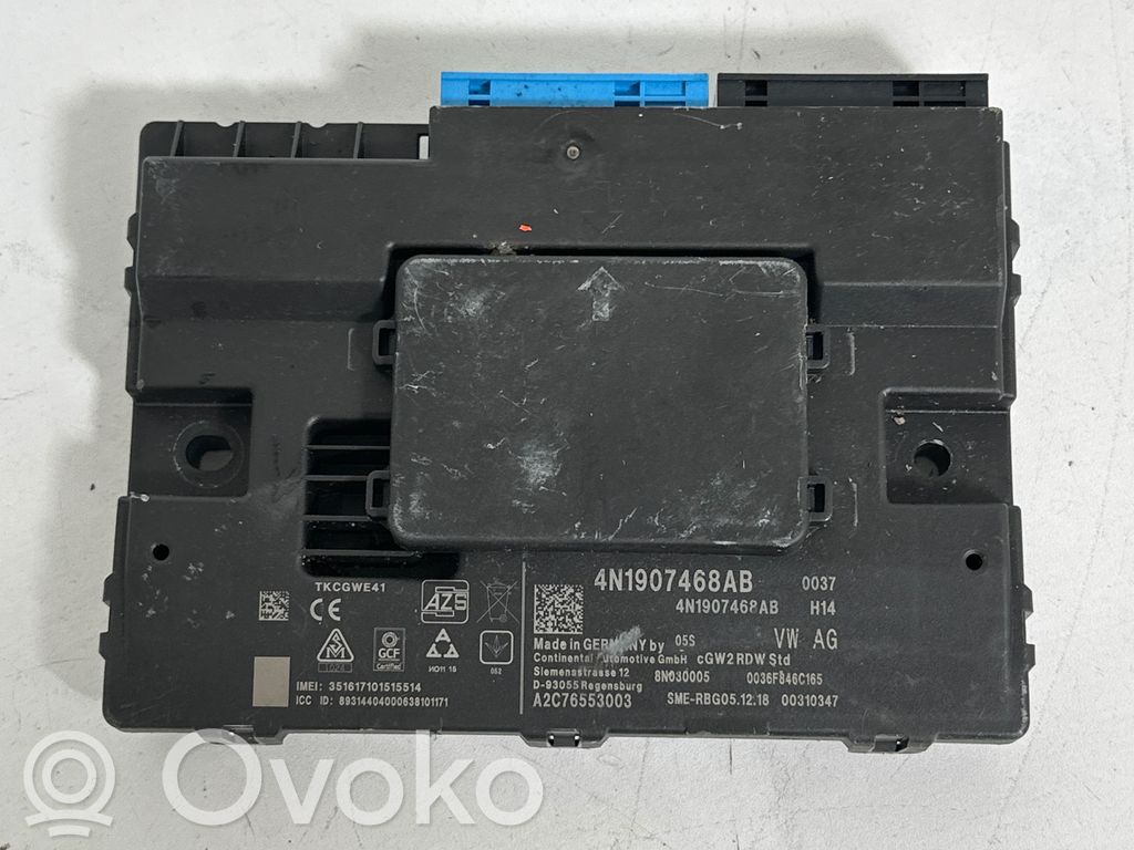 Audi A6 S6 C8 4K Gateway control module 