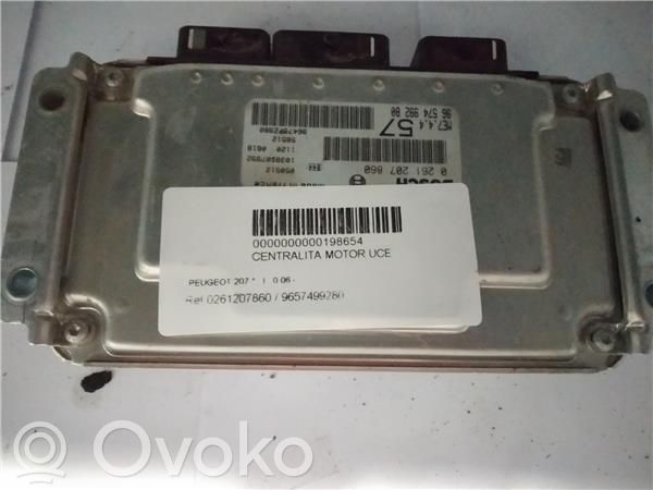 Peugeot 207 Engine control unit/module ECU 