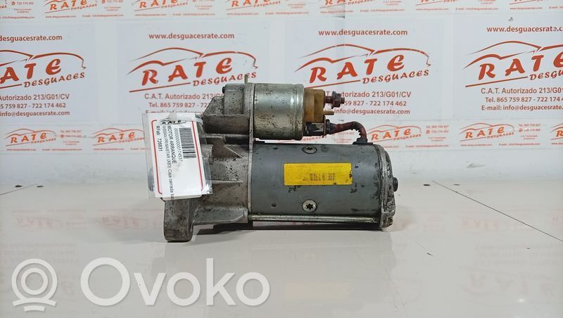 Nissan Primastar Motor de arranque 