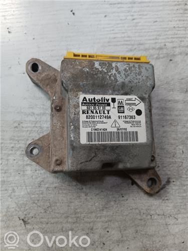 Opel Vivaro Airbag control unit/module 