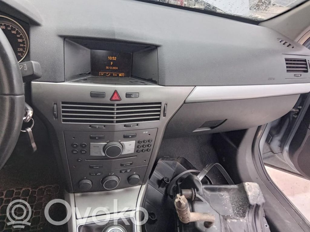 Opel Astra H Botón interruptor de luz de peligro 