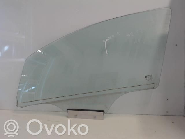 Opel Corsa E Pagrindinis priekinių durų stiklas (keturdurio) 