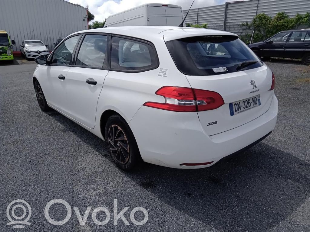 Peugeot 308 Klamka zewnętrzna drzwi tylnych 