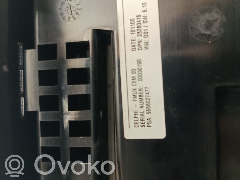 Citroen C4 II Tunel środkowy 